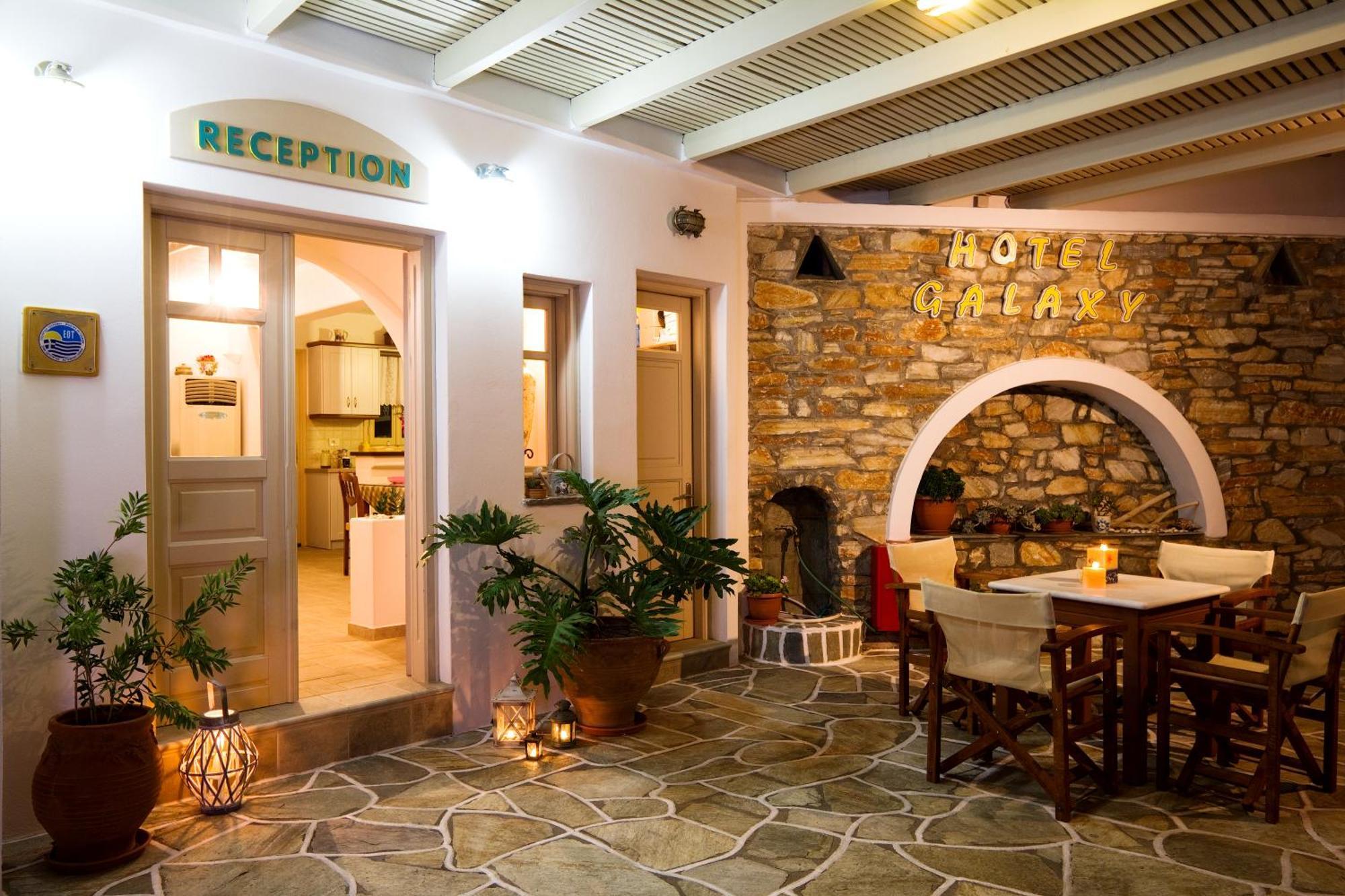 Galaxy Hotel Mylopotas Exterior photo